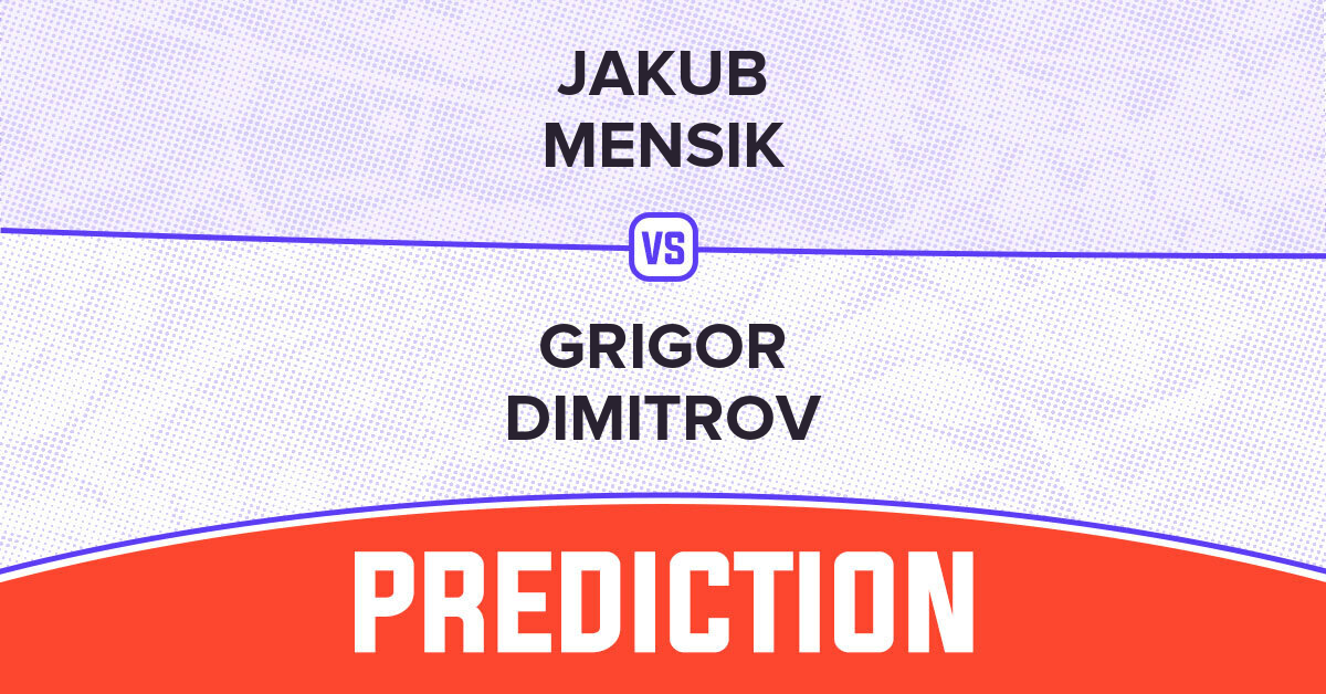 Dimitrov vs Mensik Prediction: Who Will Win in the Upcoming ATP Match?