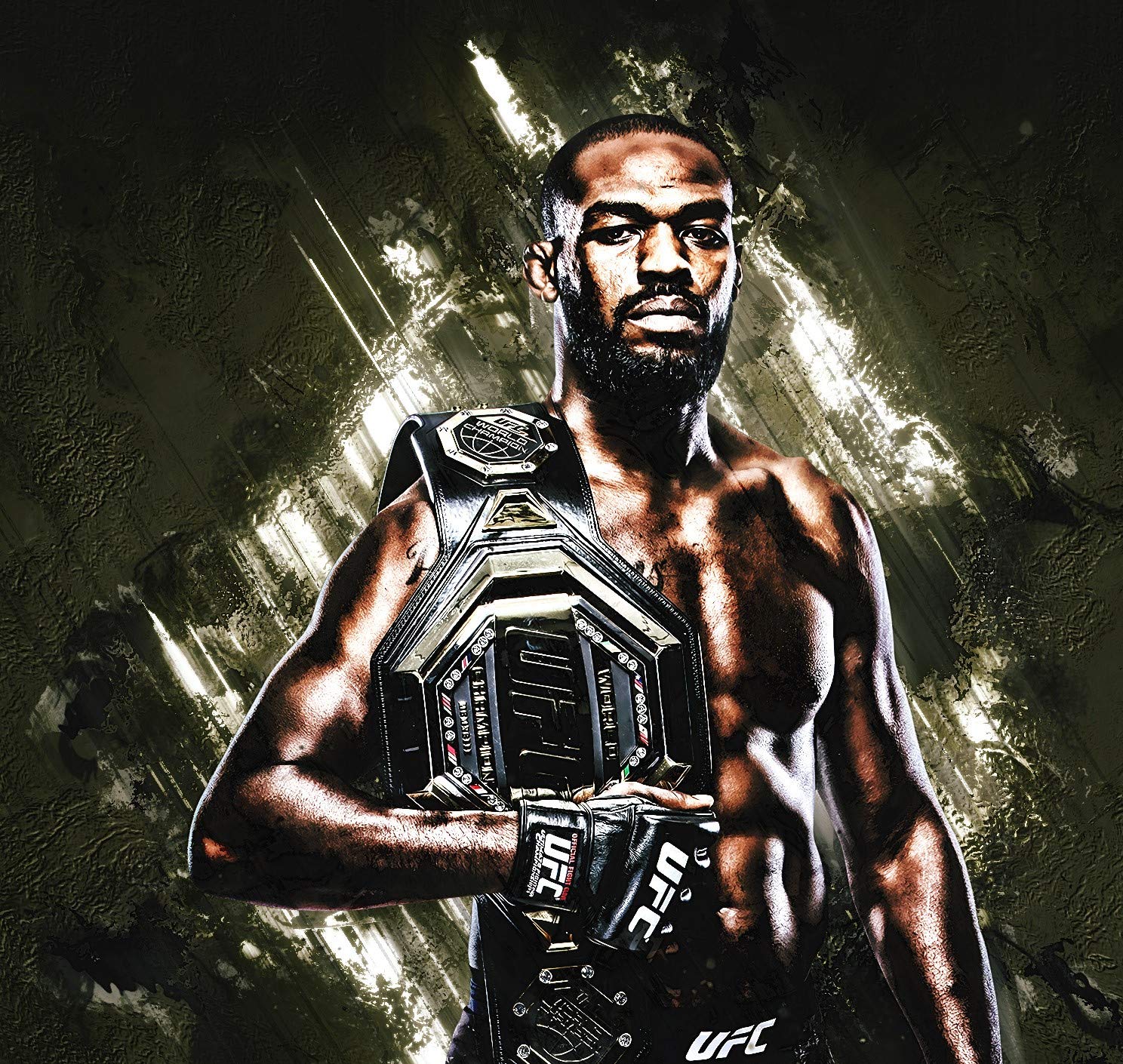 Explore Jon Jones Artwork: Unique MMA-Inspired Art Prints for Sale