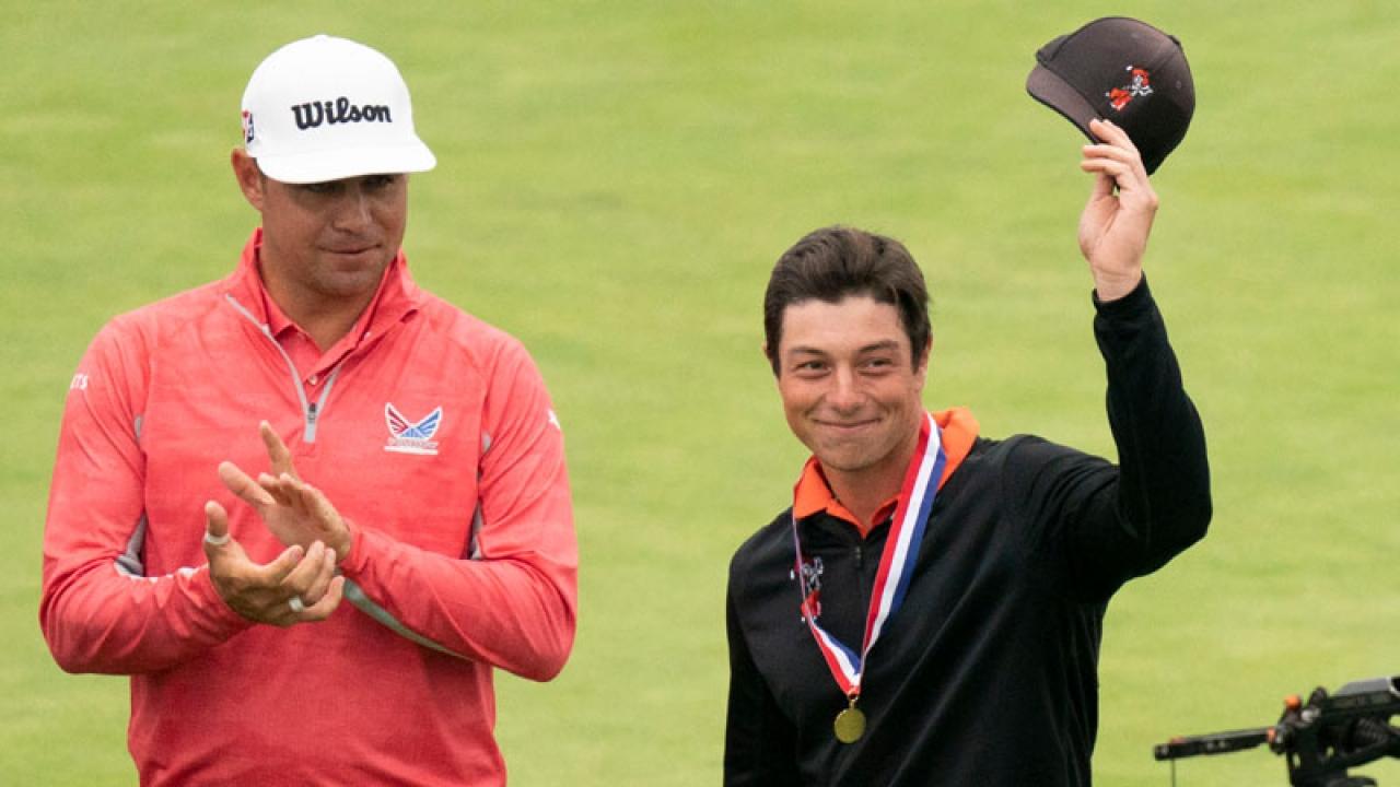 Viktor Hovlands Journey at Oklahoma State: From NCAA Champion to U.S. Amateur Winner