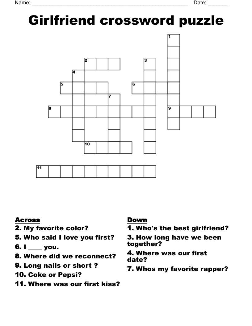 Gangsters Girlfriend Crossword Clue: Find the 4-Letter Solution