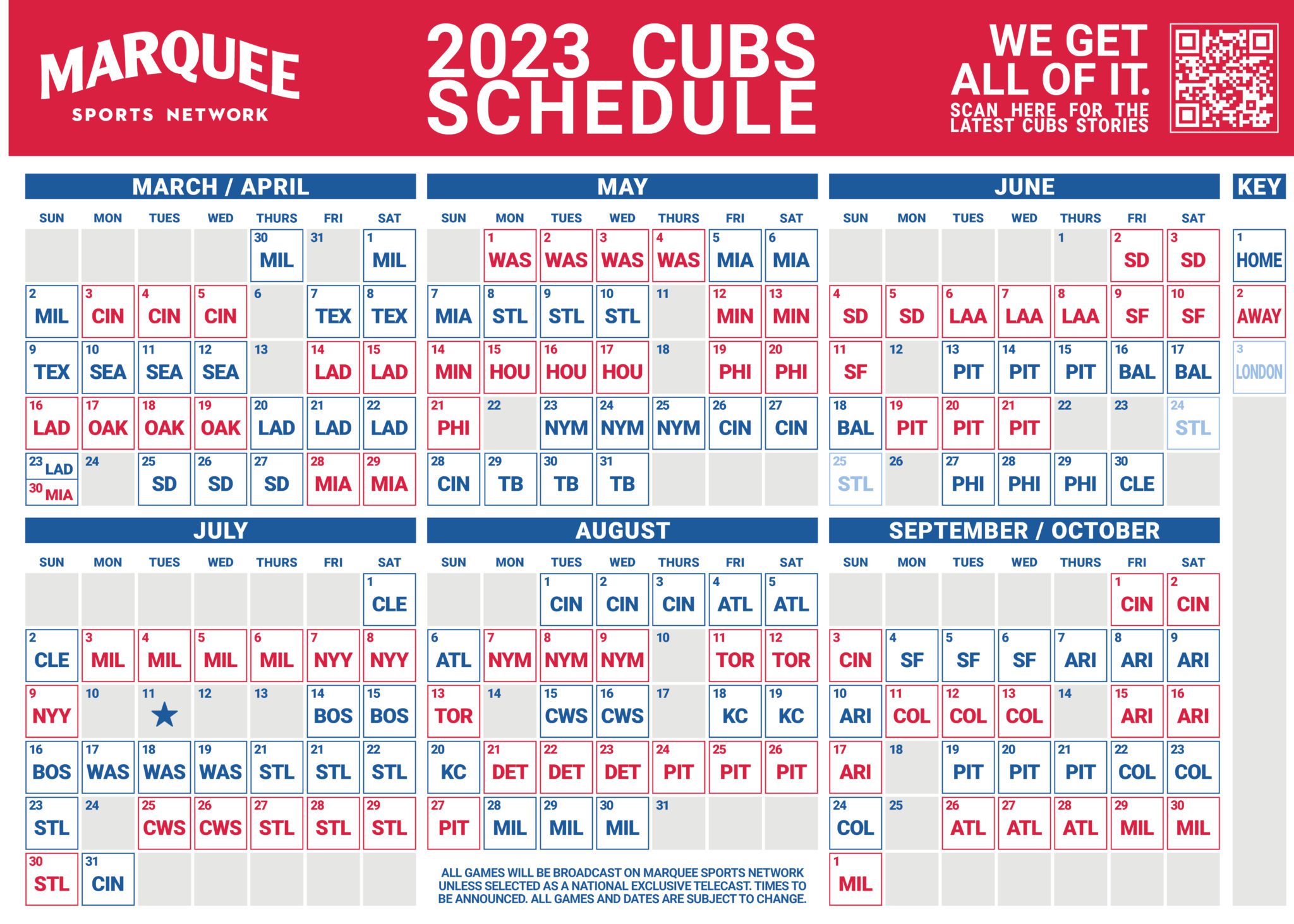 Cubs Uniform Schedule 2023: Key Dates for Home, Away & City Connect Jersey Releases