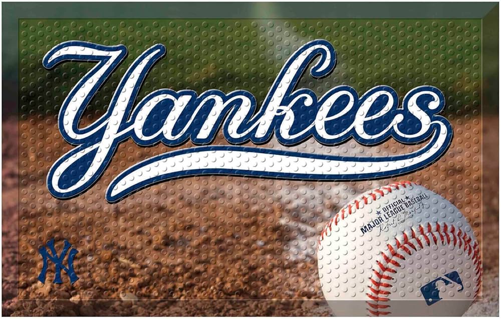 Shop New York Yankees Scraper Mat - Perfect for Every Fan's Home