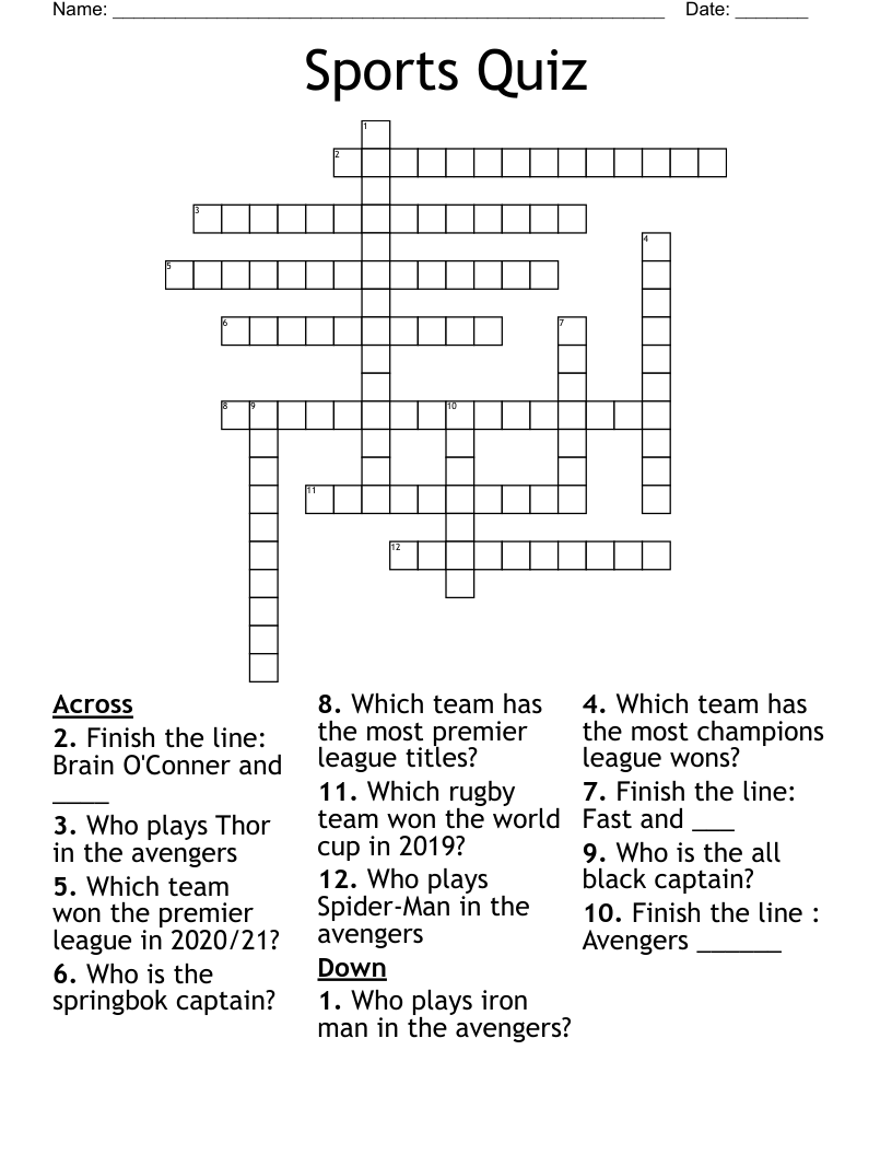 What is the Basketball Champions Trophy in Crossword Puzzles? Get the Answer!