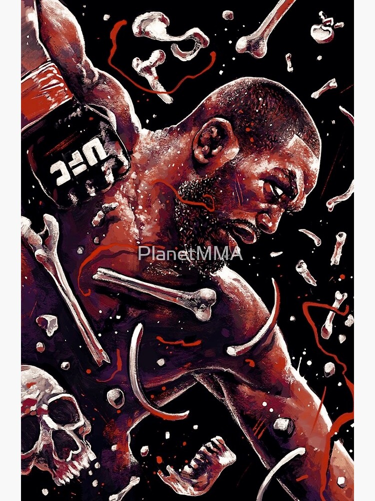 Explore Jon Jones Artwork: Unique MMA-Inspired Art Prints for Sale