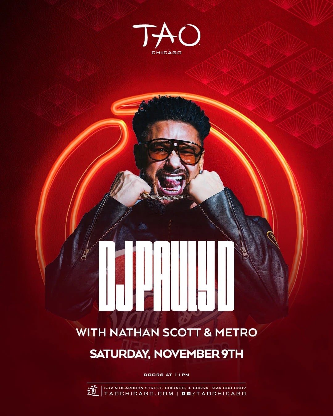 Catch DJ Pauly D Live in Chicago: Tickets for Nov 9, 2024 at TAO