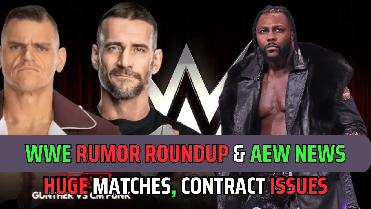 Wrestling Rumor Roundup: WWE, AEW, and Impact Wrestling News