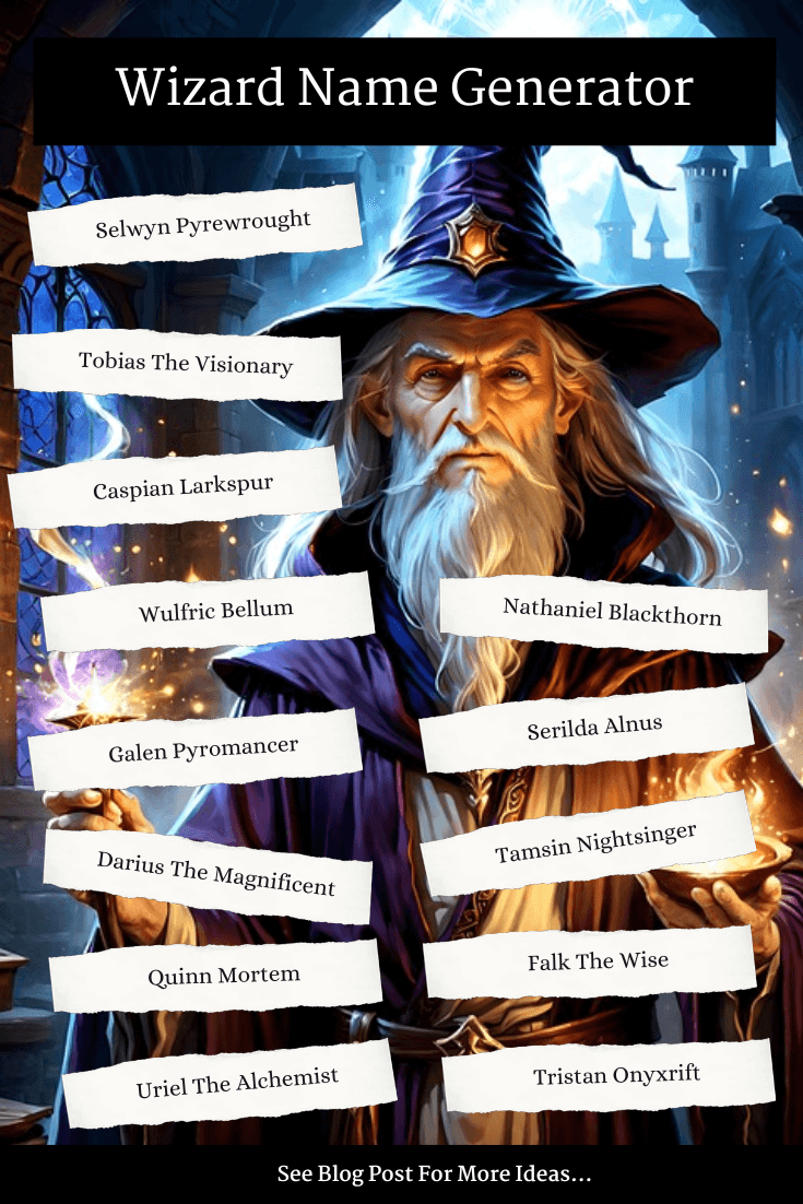 Lightning Sorcerer Names Generator: Create Unique Names in Seconds