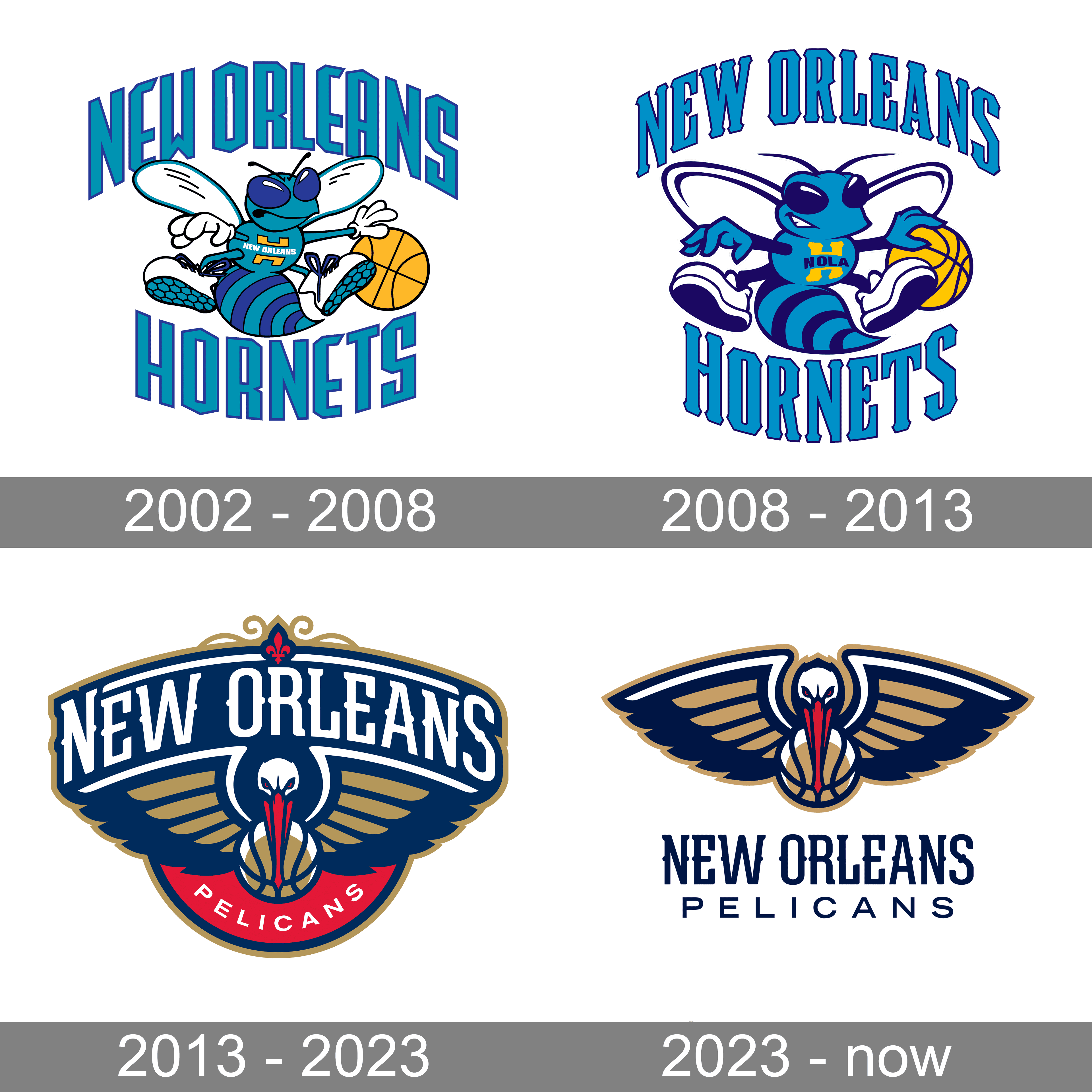 New Orleans Pelicans Logo: From Hornets to Pelicans, See How Its Changed