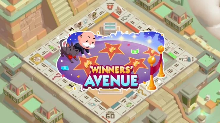 Winners Avenue Monopoly Go: Land on it to win big!