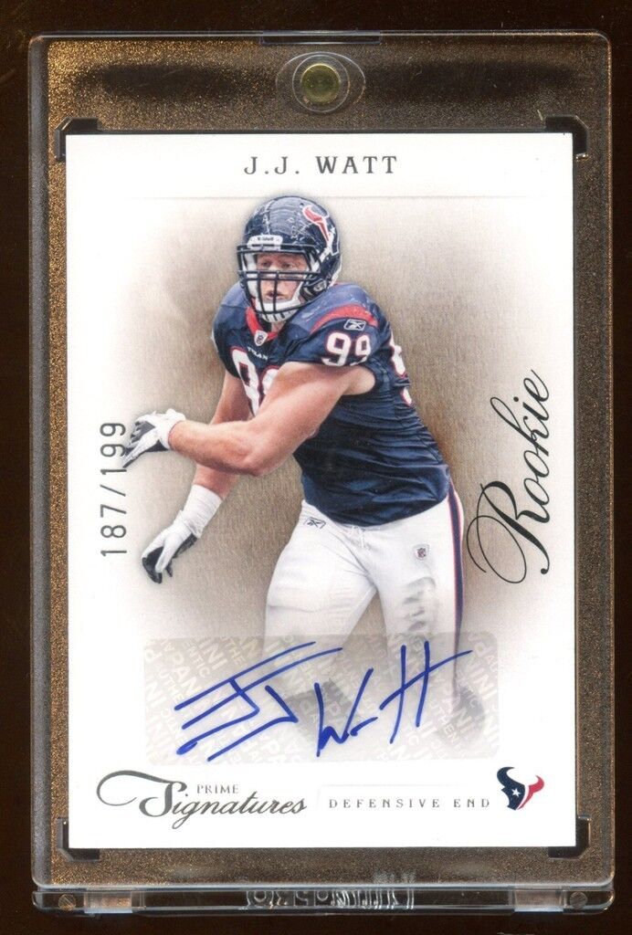 JJ Watt Autograph Card: How to Find a Real One?