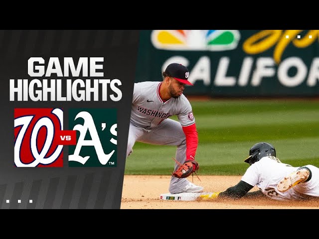 Nationals Beat Oakland Athletics: Key Highlights and Game Analysis