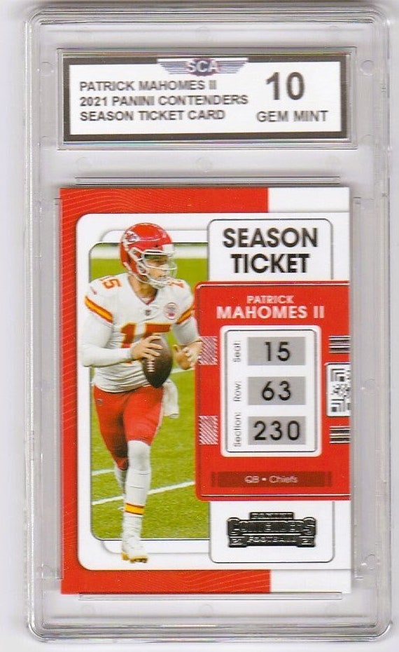 Dont Miss Out! Grab Your Patrick Mahomes Season Ticket Card