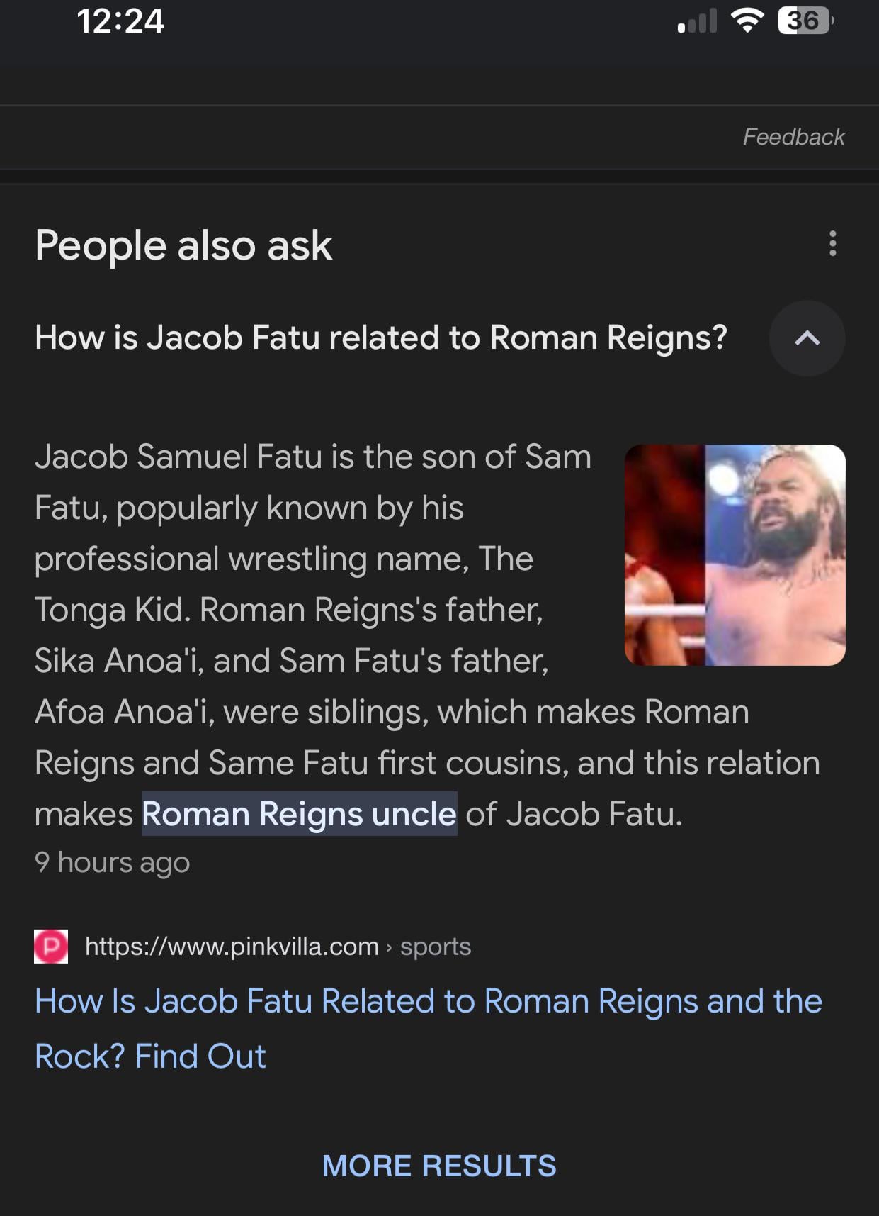 Roman Reigns and The Usos are Jacob Fatus cousins! Find out more!