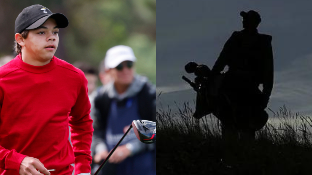 Charlie Woods caddie revealed: Find out whos carrying the clubs for the young golfer!