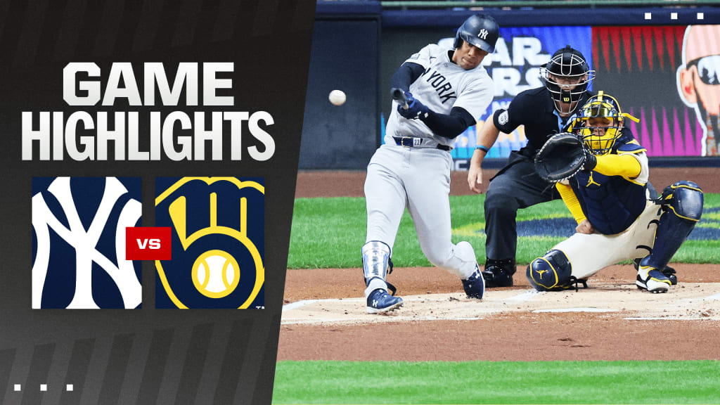 Yankees Brewers the Ultimate Showdown (Check Out the Highlights and Key Plays of this Epic Baseball Matchup Now)