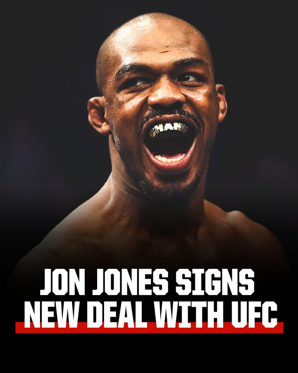 Jon Jones Signed a New Contract, Fight Details Revealed