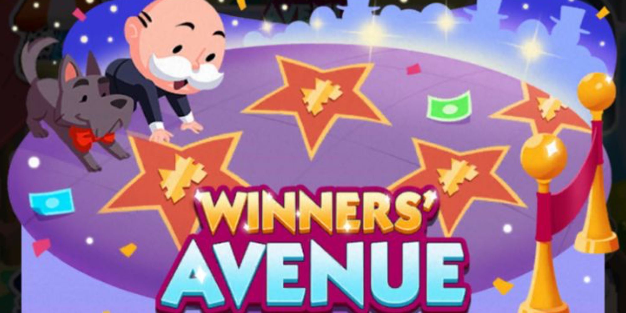 Winners Avenue Monopoly Go: Land on it to win big!