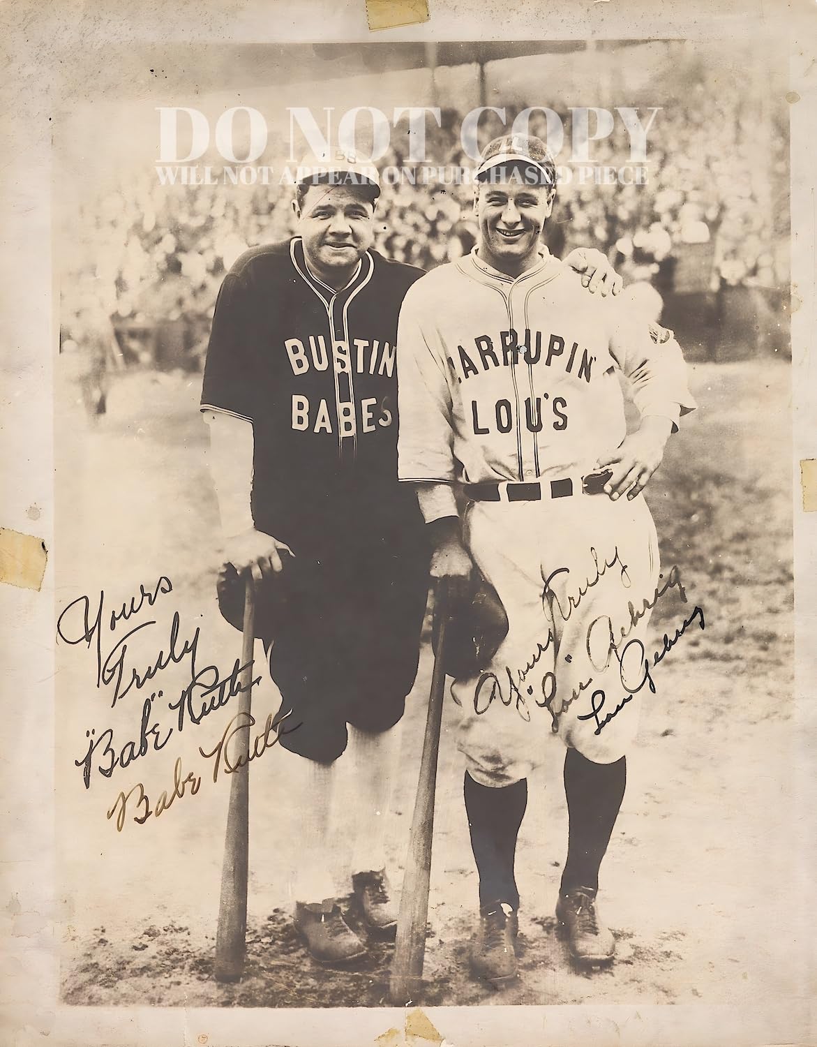 Amazing Lou Gehrig Babe Ruth Photo Reveals Their True Bond.