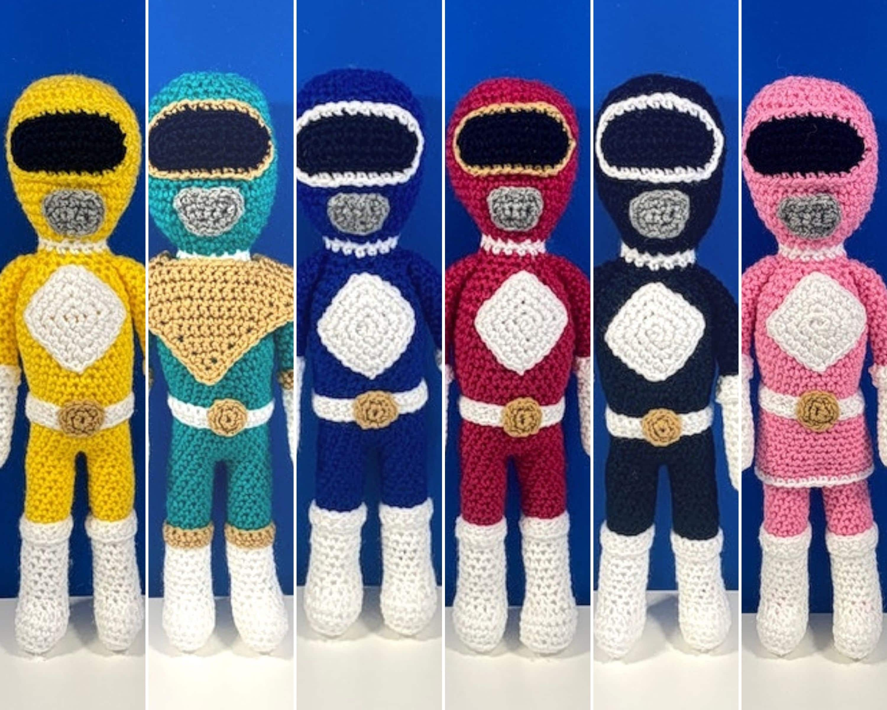 Make a Crochet Power Ranger: Fun Project For All Ages.