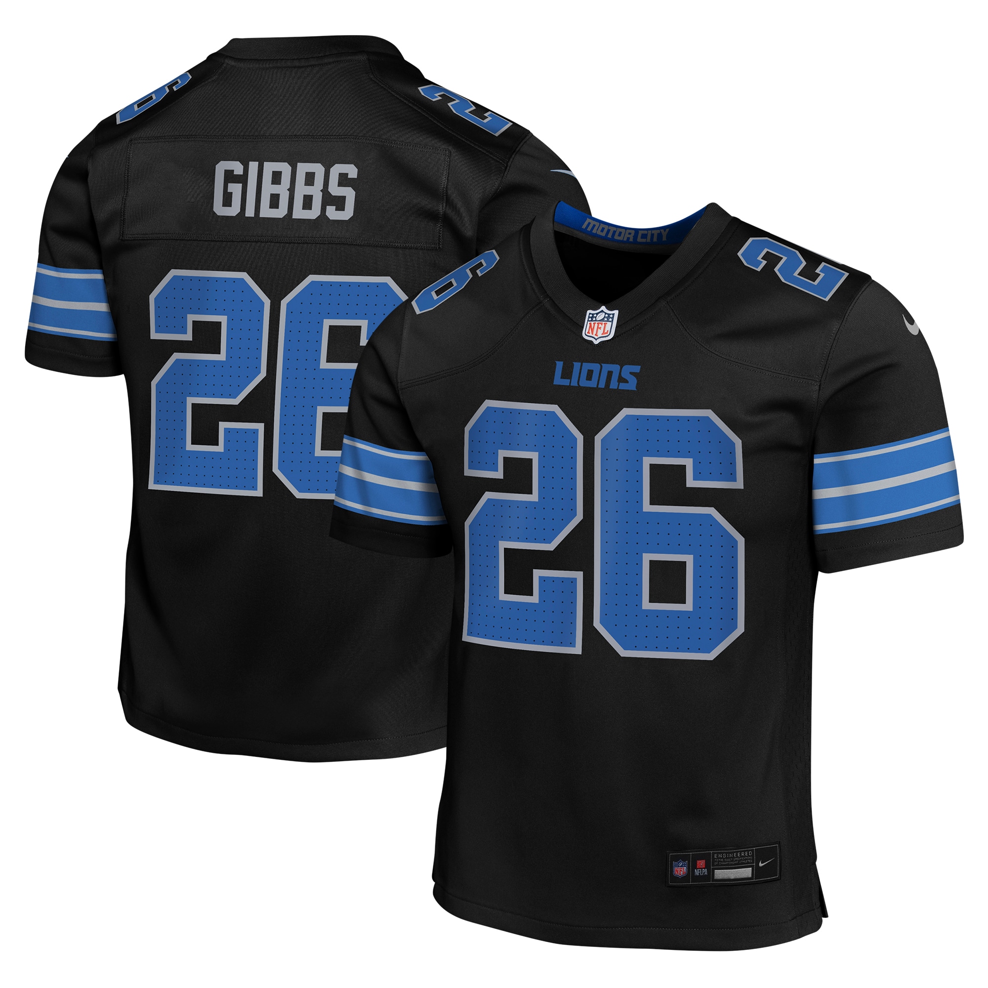 jahmyr gibbs jersey youth, affordable options for young fans