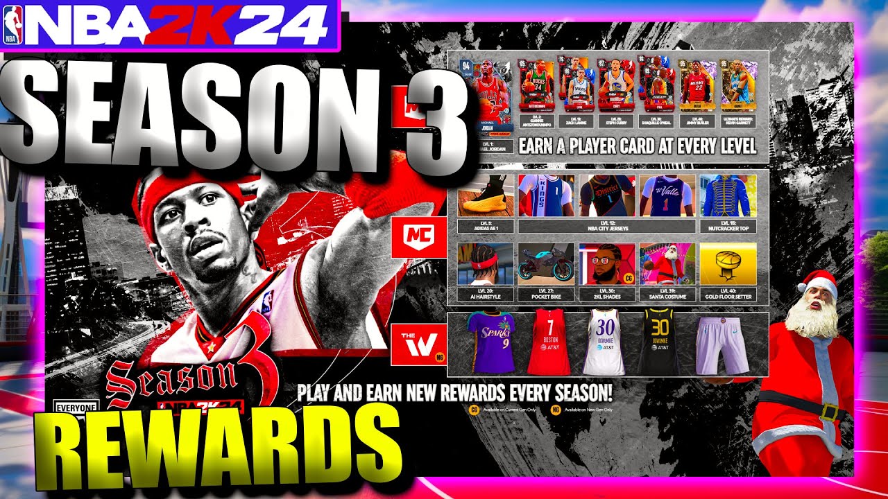 Check out the Awesome 2k24 Season 3 Rewards You can Earn