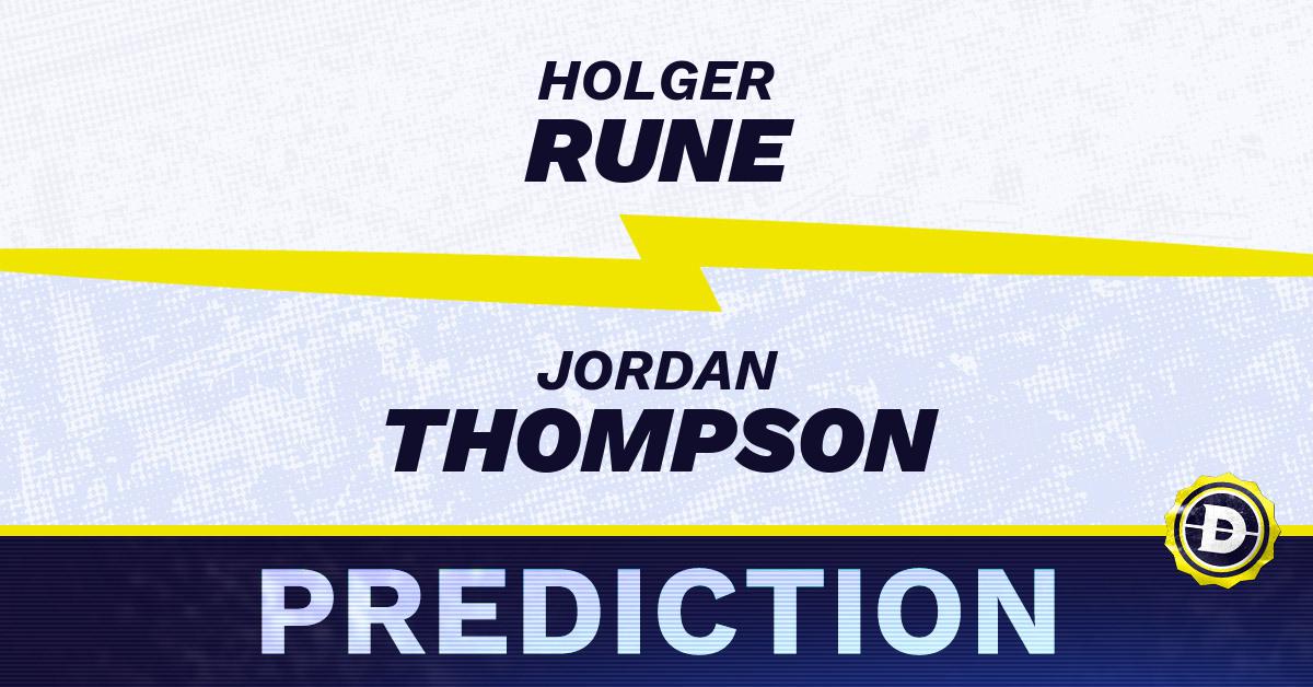 Holger Rune vs Jordan Thompson Prediction: Can Thompson Upset Rune? (Match Preview and Expert Predictions)