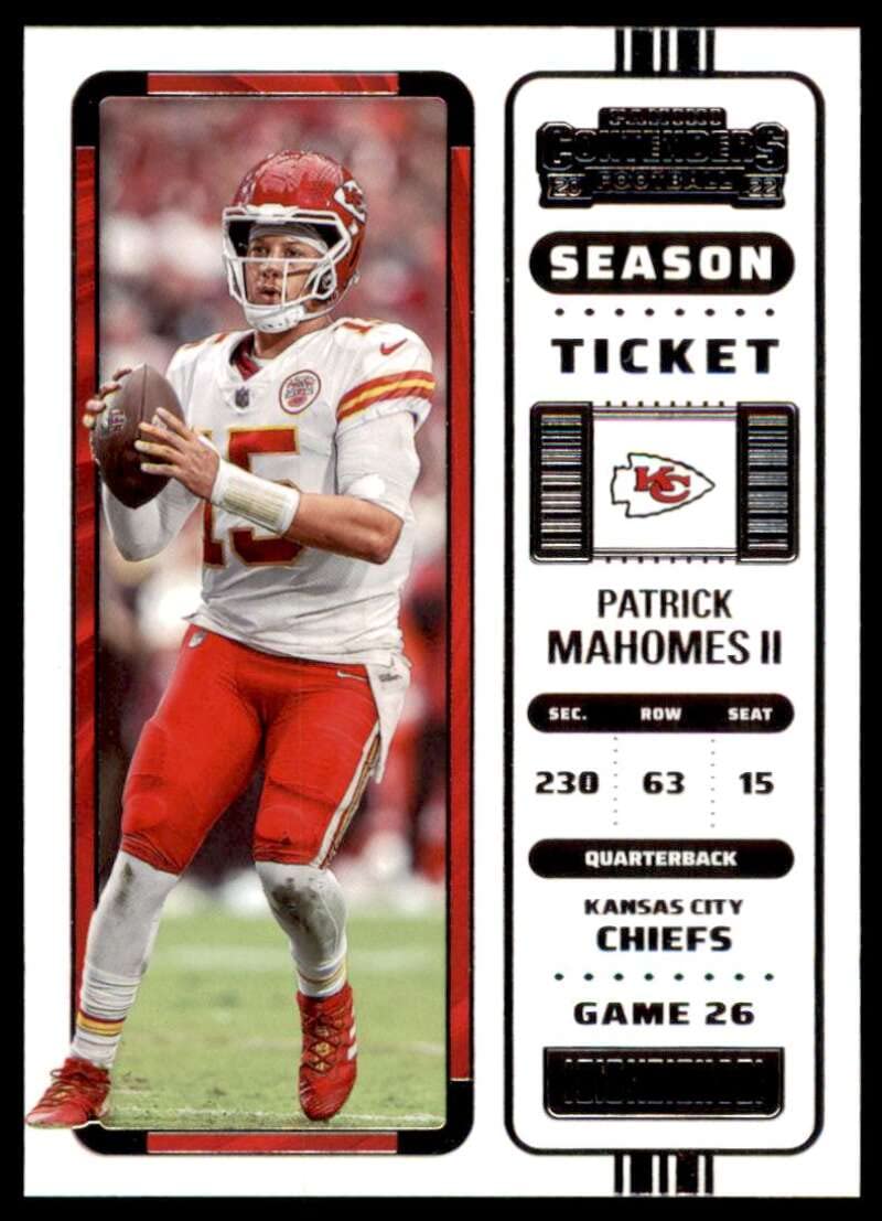 Dont Miss Out! Grab Your Patrick Mahomes Season Ticket Card