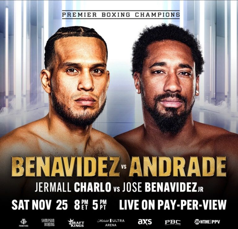 Benavidez vs Charlo Fight Card: Date, Time, and How to Watch