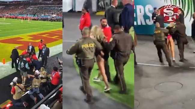 Streaker at Super Bowl Goes Viral, Social Media Explodes