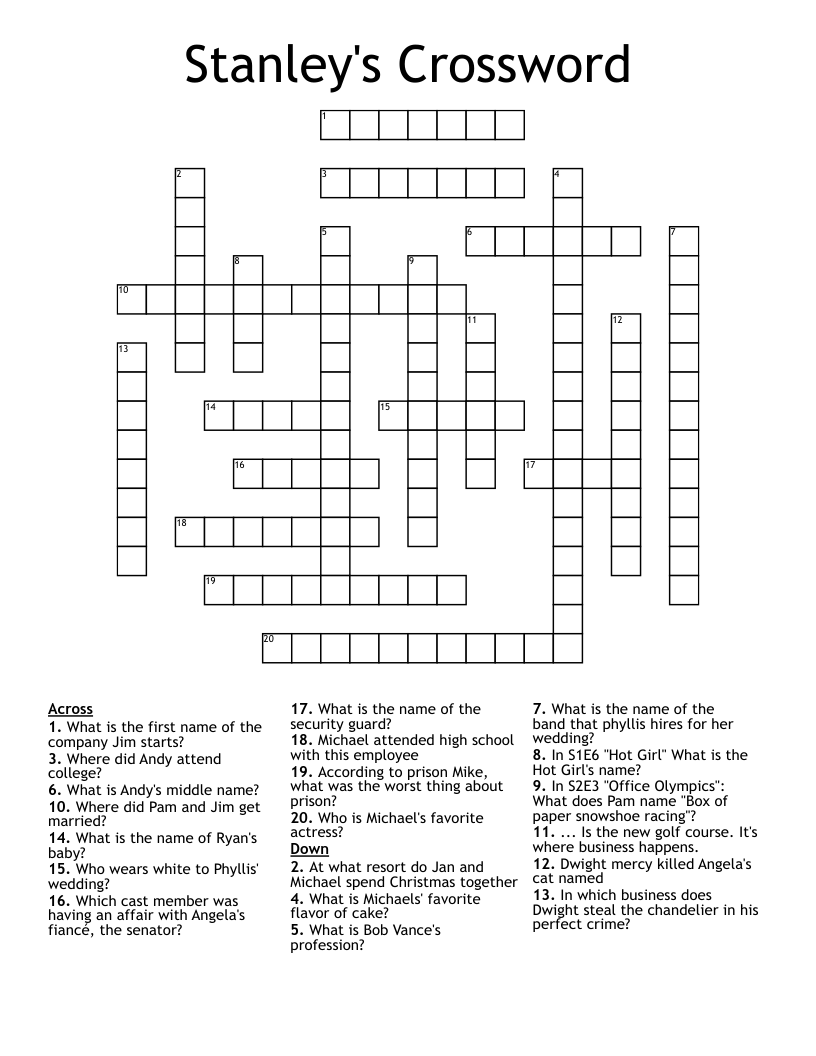 Unlocking the 2011 Stanley Cup Winners Crossword Puzzle Clue