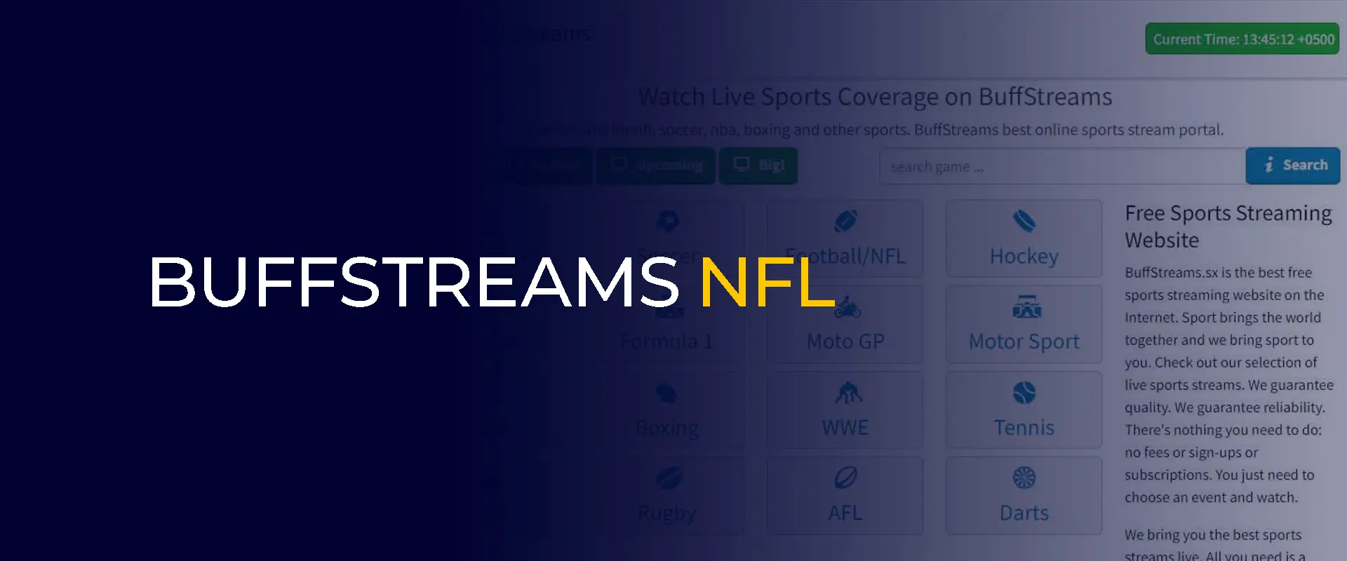 Buffstreamz: Free Sports Streaming for the Fans