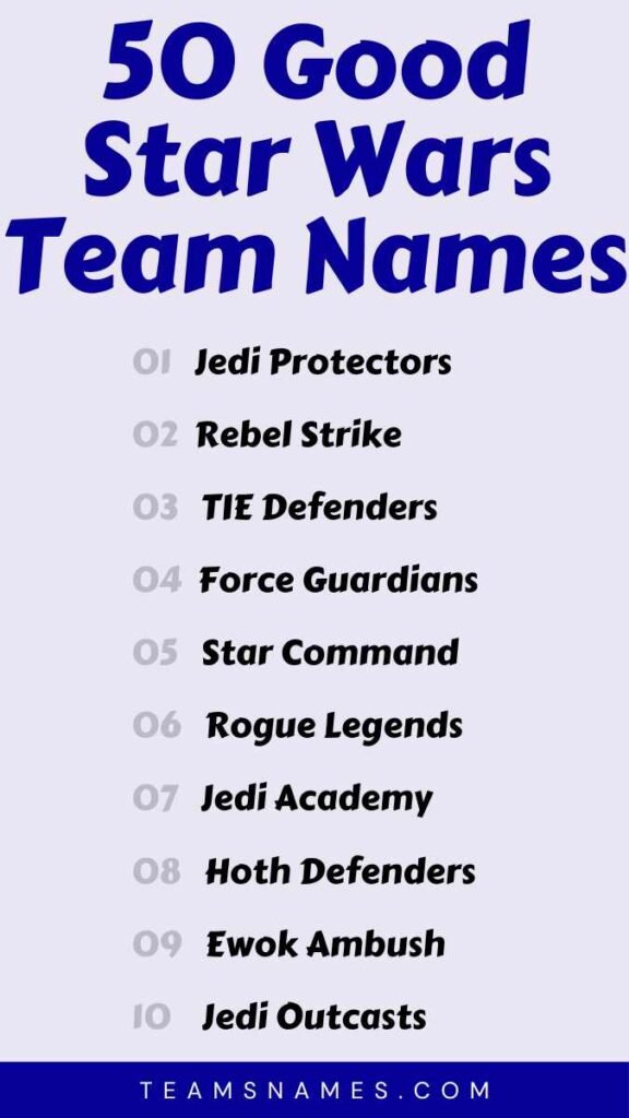 Cool Fantasy Football Star Wars Names: How to Choose the Perfect One (Quick Tips for a Great Name)