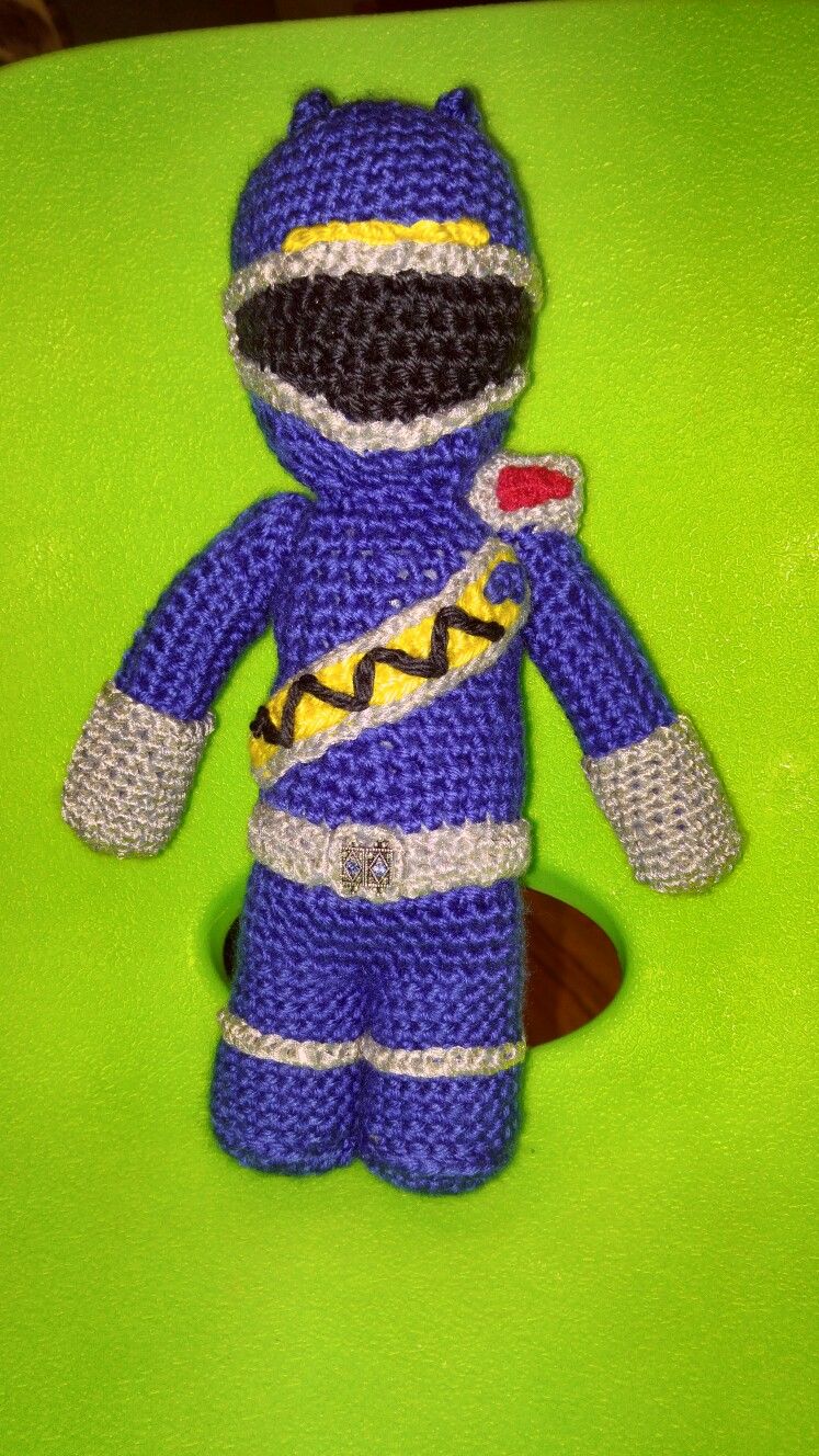 Make a Crochet Power Ranger: Fun Project For All Ages.