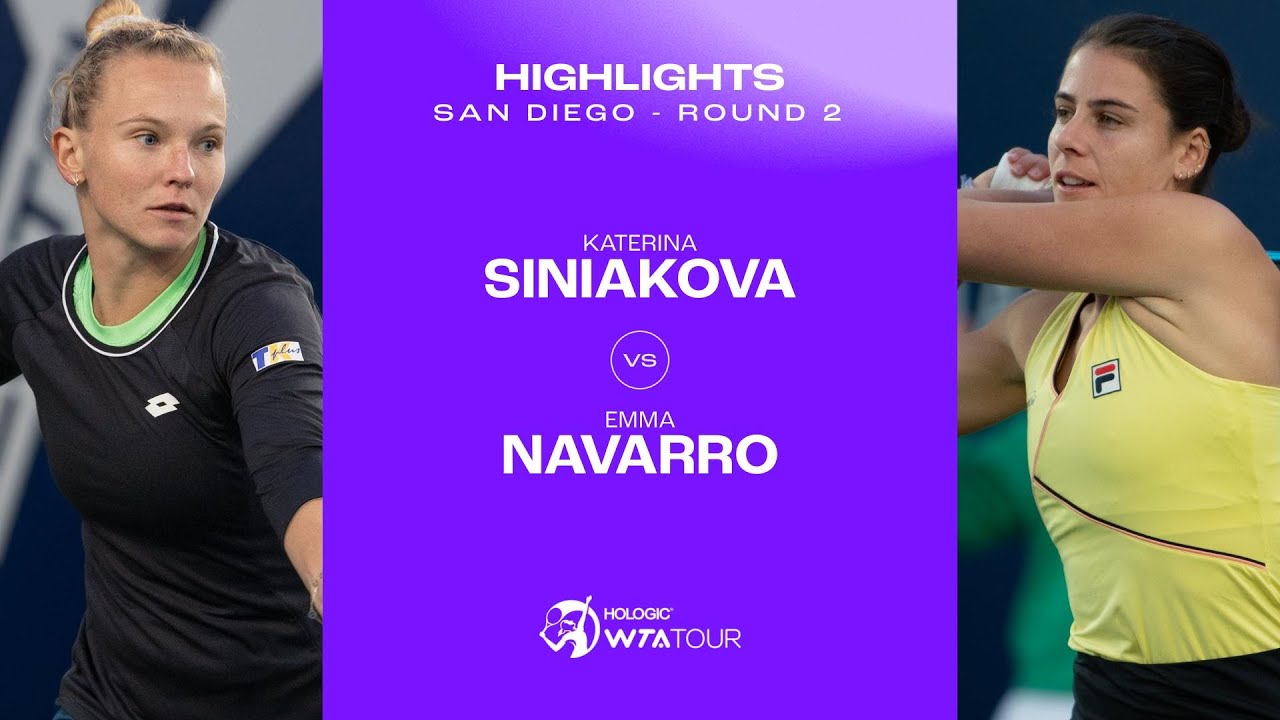 Emma Navarro vs Siniakova: How to Watch It Live!