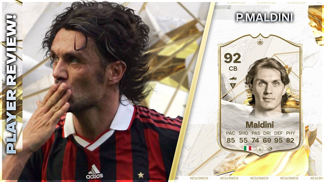 Paolo Maldini EAFC 24: Is he better than other defenders? Lets compare!