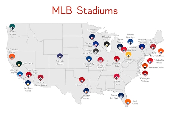 Explore Every MLB Baseball Stadiums Map: A Fans Guide to Locations, Seating, and More!