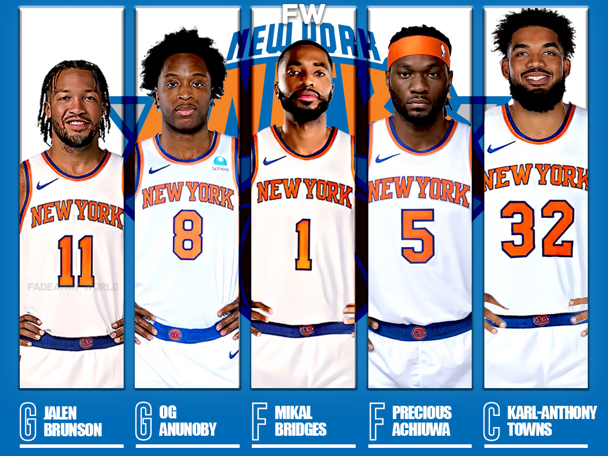 The Hot News: Starting Lineup for the New York Knicks Revealed Now