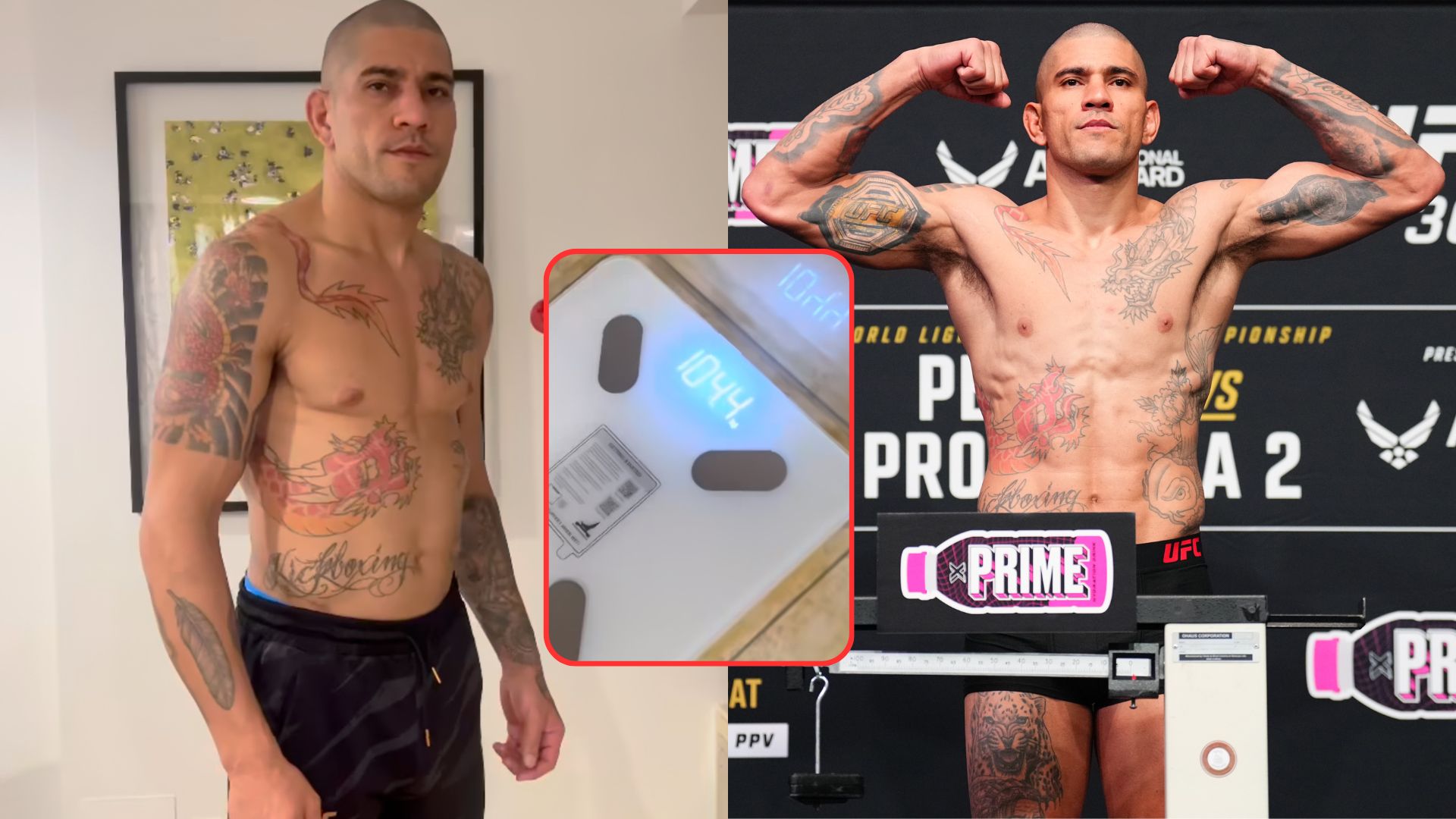 Alex Pereira Walking Weight Secrets: How Much Does He Cut? (A Breakdown of Fight Weight Basics)