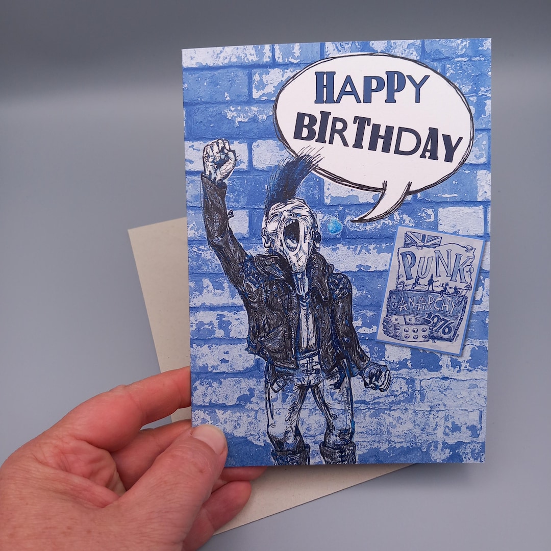 Make a Punk Birthday Card | Simple Guide to Creating a Rocking Greeting