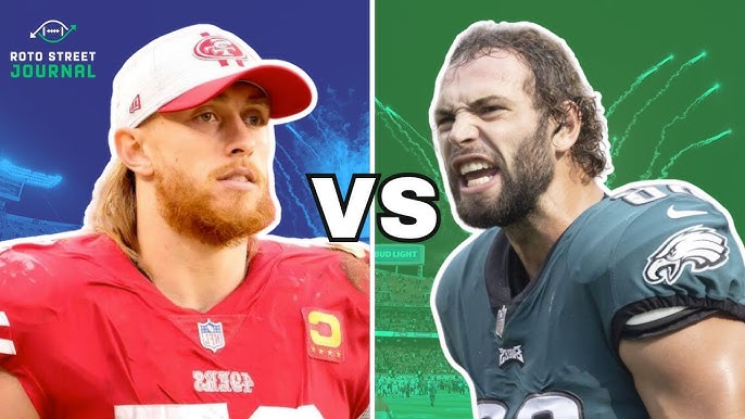 Kittle or Goedert: Which One Should You Choose? Fantasy Football Advice!