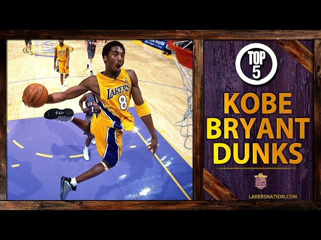 Kobe Bryant Dunk: See His Top 10 Dunks Of All Time!