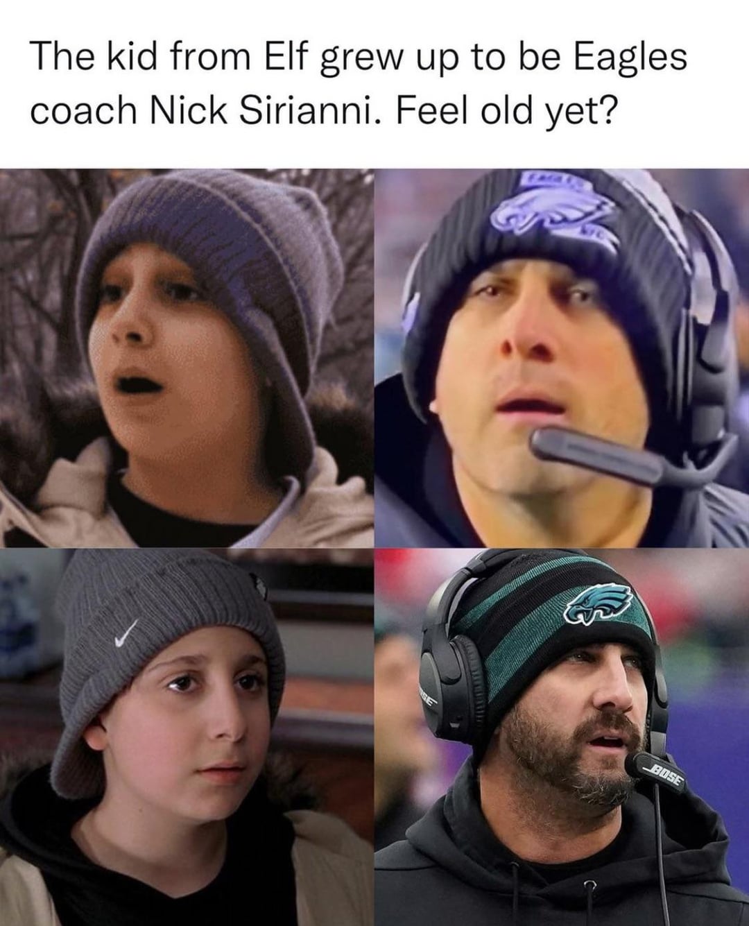 Was Nick Sirianni in Elf? The Funny Truth About That Meme.