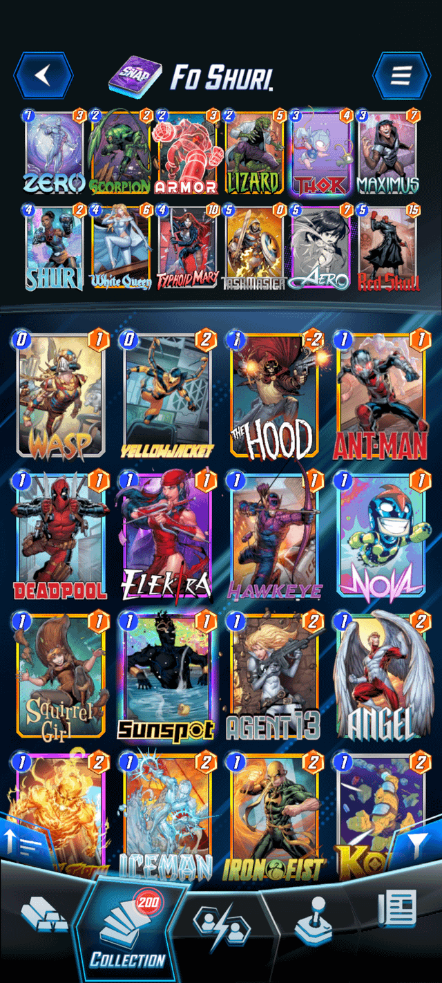 Shuri Deck Marvel Snap:The Best deck for beginners to use.