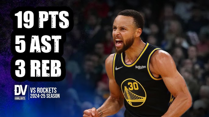 Rockets vs Steph Curry: Check Out His Stats from the Last 5 Games Now!