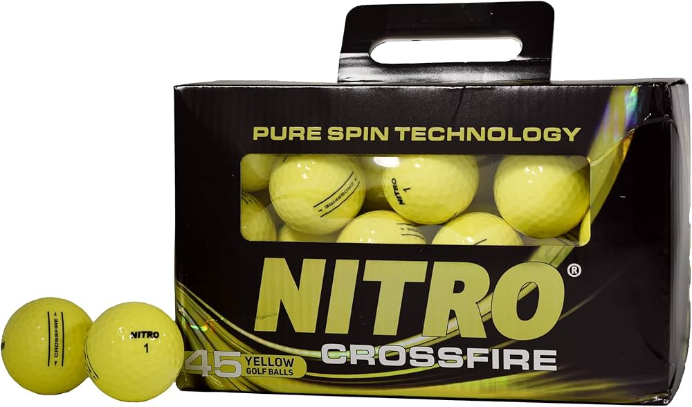 Crossfire Nitro Golf Ball Review: Distance, Spin, and Feel Tested!