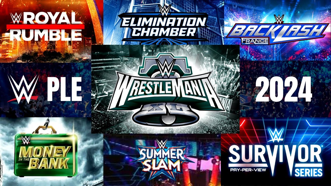 Plan Your Year: Full WWE 2024 PLE Schedule & Event Guide.