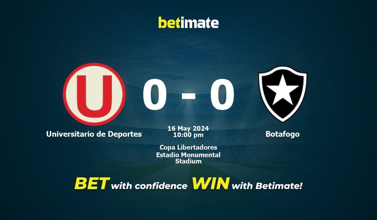 Botafogo vs Universitario Prediction: Betting Tips & Insights.