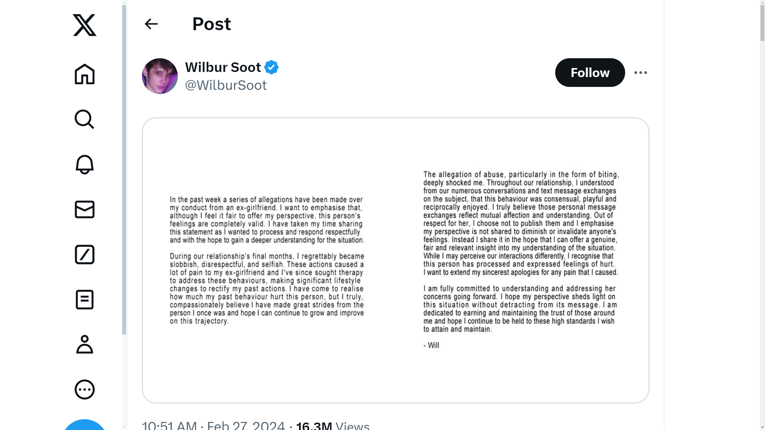 Understanding the Wilbur Soot Apology: The Full Story