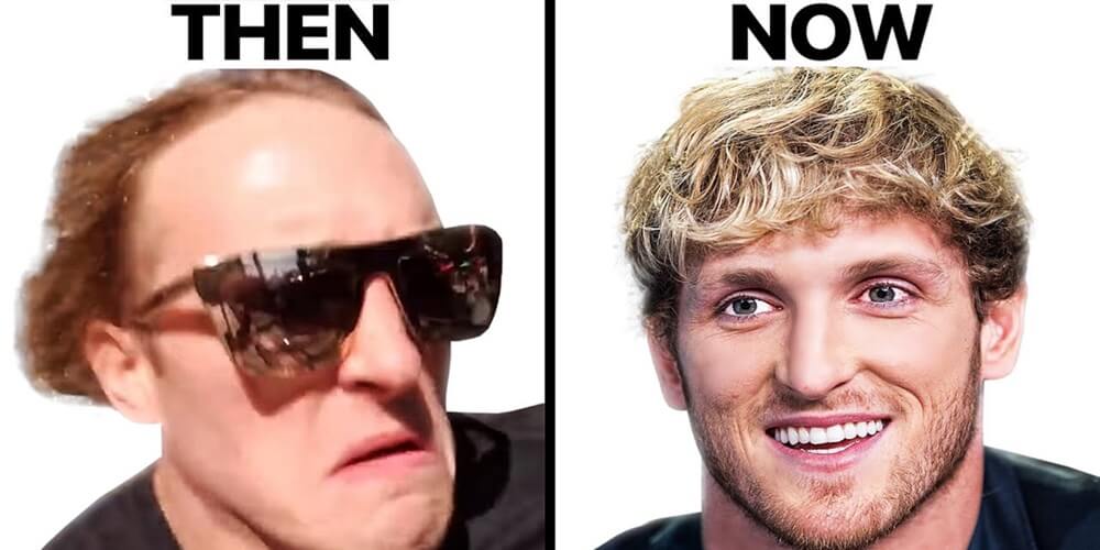 Logan Pauls Haircut Evolution: From Then to Now