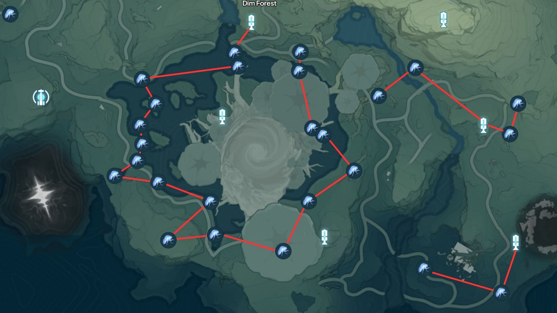 Gloom Slough Locations Revealed: Map, all the key spots!